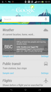 ordinare widgets everywhere