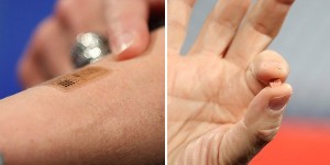 Password sicure protette con il corpo col tatuaggio elettronico umano Password sicure protette con il corpo col tatuaggio elettronico umano