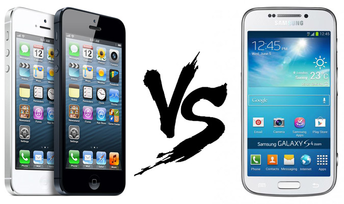 Galaxy S4 VS iPhone 5