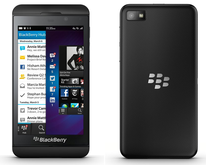 caratteristiche fondamentali Blackberry Z10