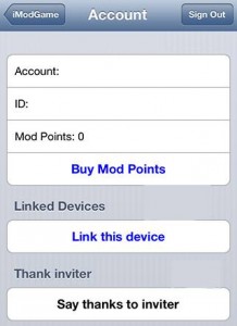 come si usa imodgame