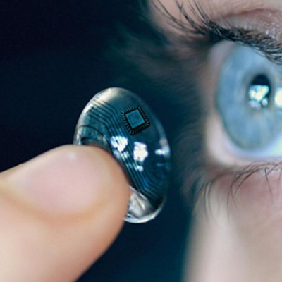 Le nuove lenti a contatto elettroniche iOptik ci rendono quasi cyborg