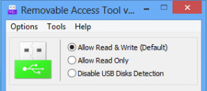 Analisi Removable Access Tool, ottimo programma gestire porte USB