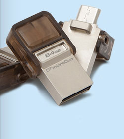 Kingston Datatravel Microduo, memoria usb per smartphone e tablet