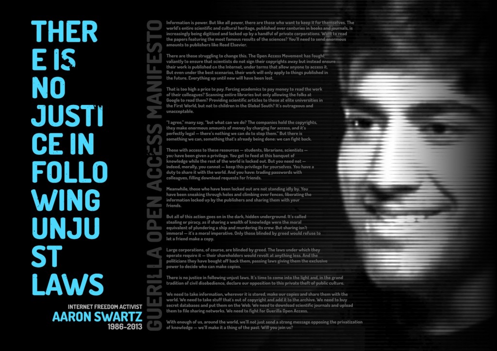 In arrivo il film su Aaron Swartz, attivista per i diritti digitali mondiali