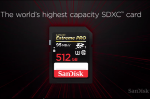 SanDisk svela nuova scheda micro SD Scandisk 512 Gigabyte