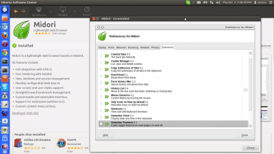 Midori, browser anonimo, leggero e funzionale