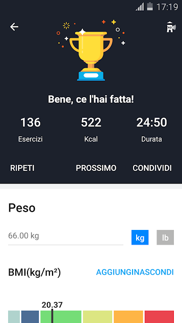 Esercizi a casa - Senza attrezzature